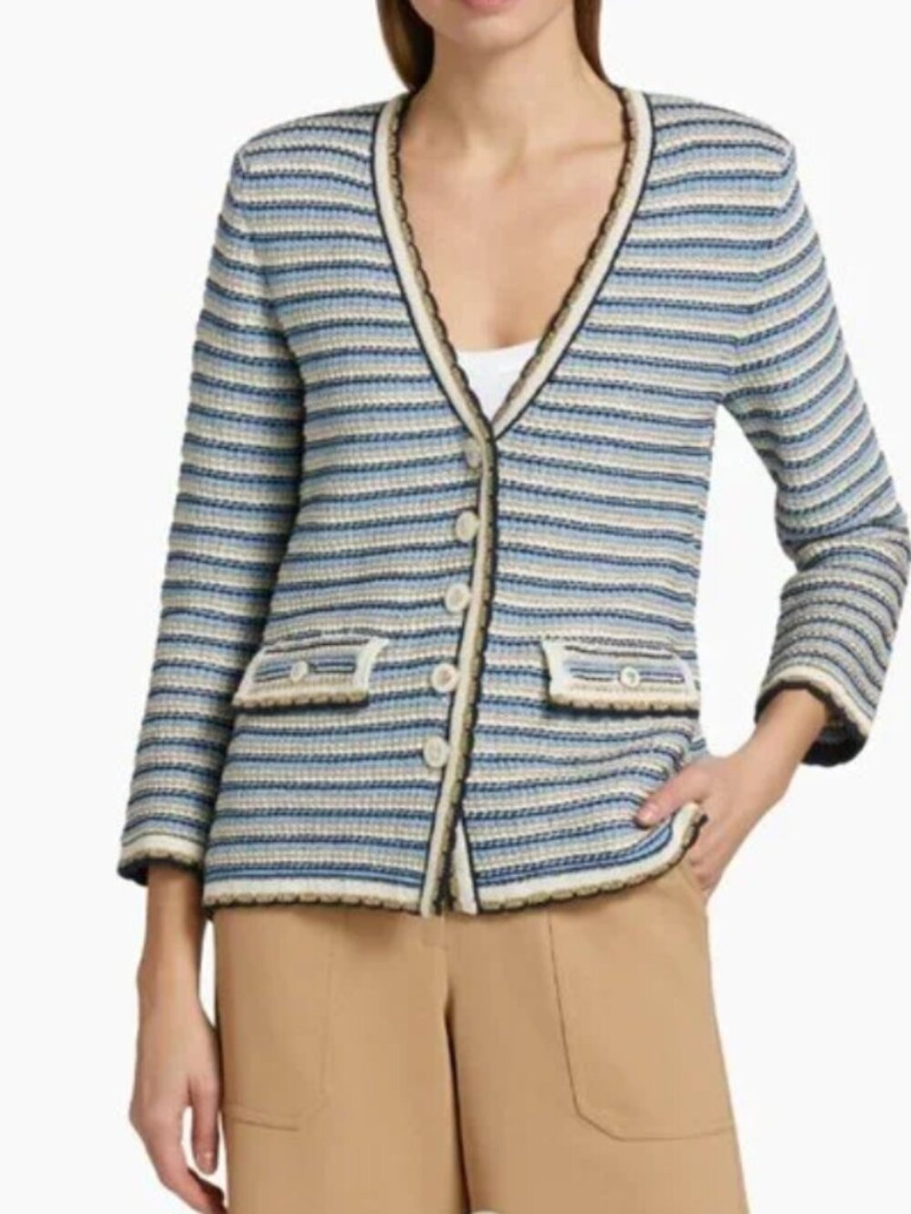 Veronica Beard Ceriani Knit Jacket
